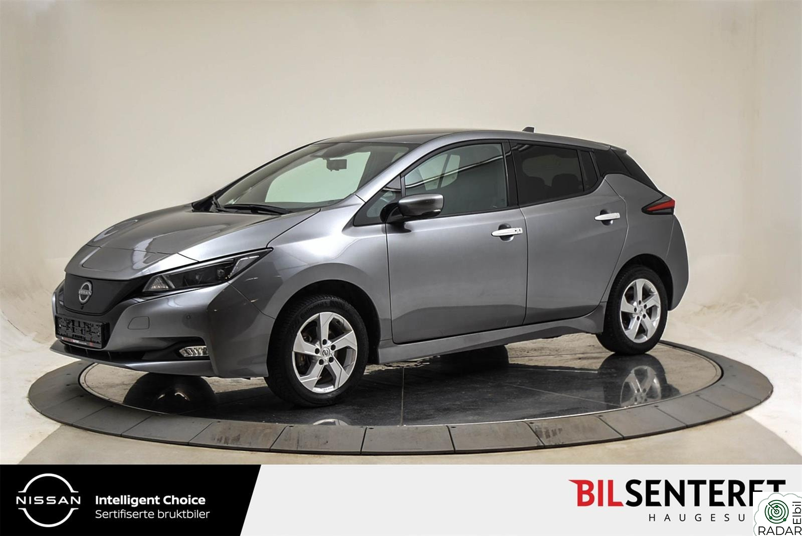 NISSAN LEAF 62kWh 62 KWT e+ Tekna Skinn, Navi, 360 kamera
