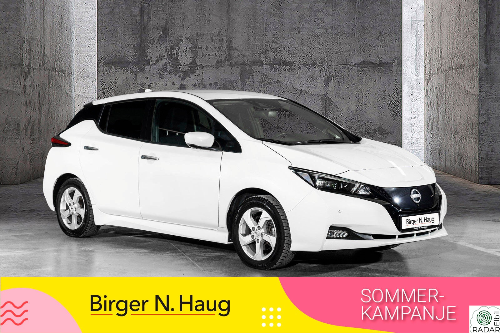 NISSAN Leaf 40kWh 39kWh N-Connecta (K) TAKSTATIV INKL