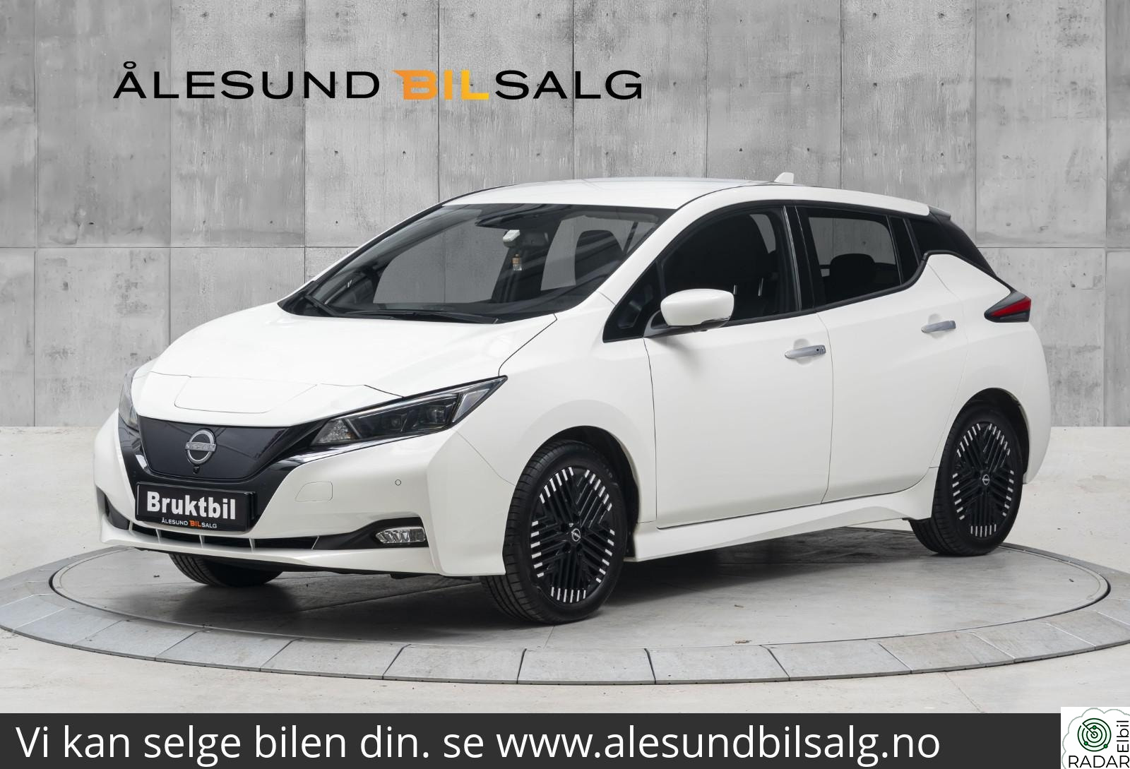 NISSAN LEAF 40kWh N-Connecta /NORSK/360kamera/Rattvarme/Navi/DAB/ACC