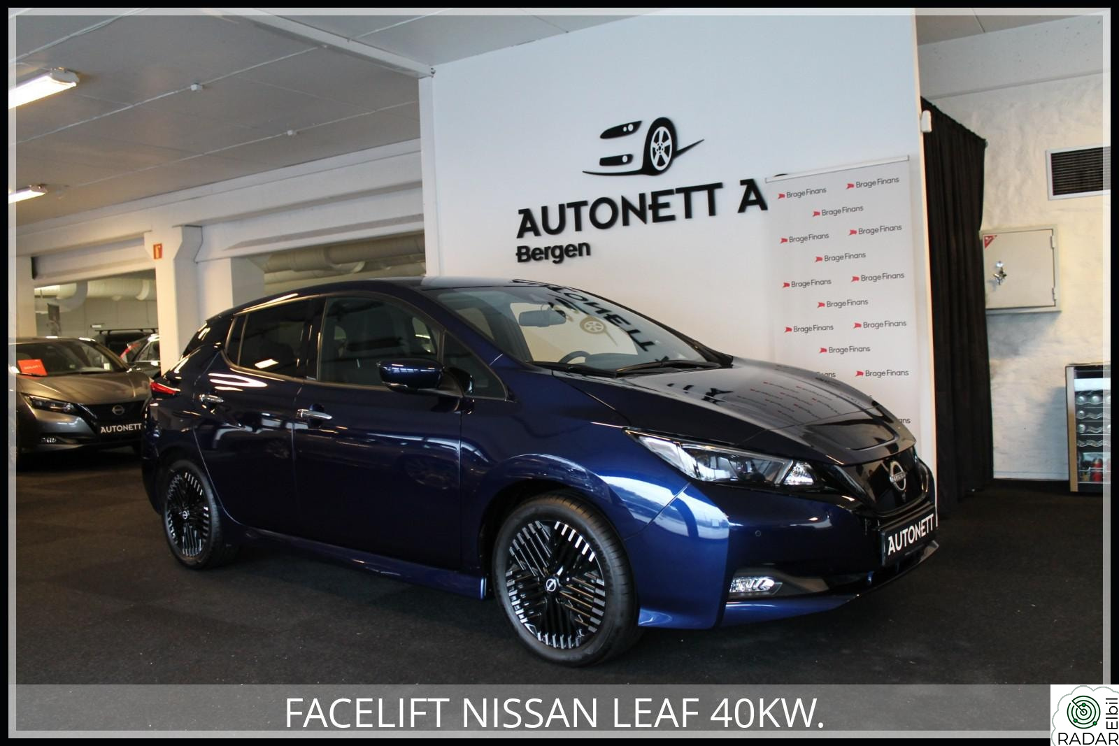NISSAN Leaf 40kWh 40KW,FACELIFT,N-CONNECTA,V-PUMPE,360KAM,DAB+,S+V-HJUL