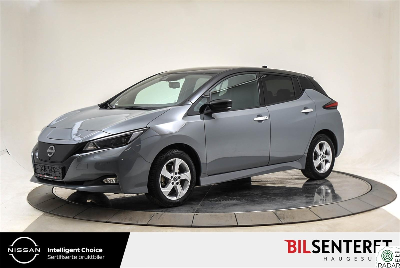 NISSAN LEAF 40kWh N-Connecta 40KWH 360 kamera, Delskinn, Navi, Lav KM