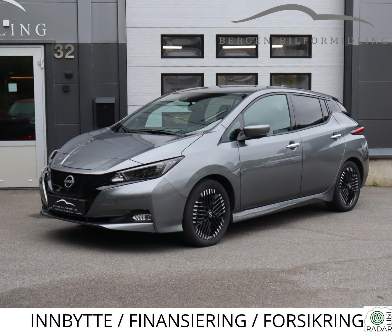 NISSAN LEAF 40kWh 40kWh/ N-Connecta/ Delskinn/ 360/ Navi/ Rattvarme/NY EU