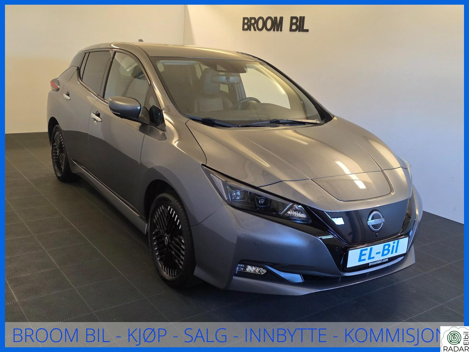 NISSAN LEAF 62kWh 218HK LONG RANGE 395KM/ACC/360KAM/NORSK/LAV KM STAND!