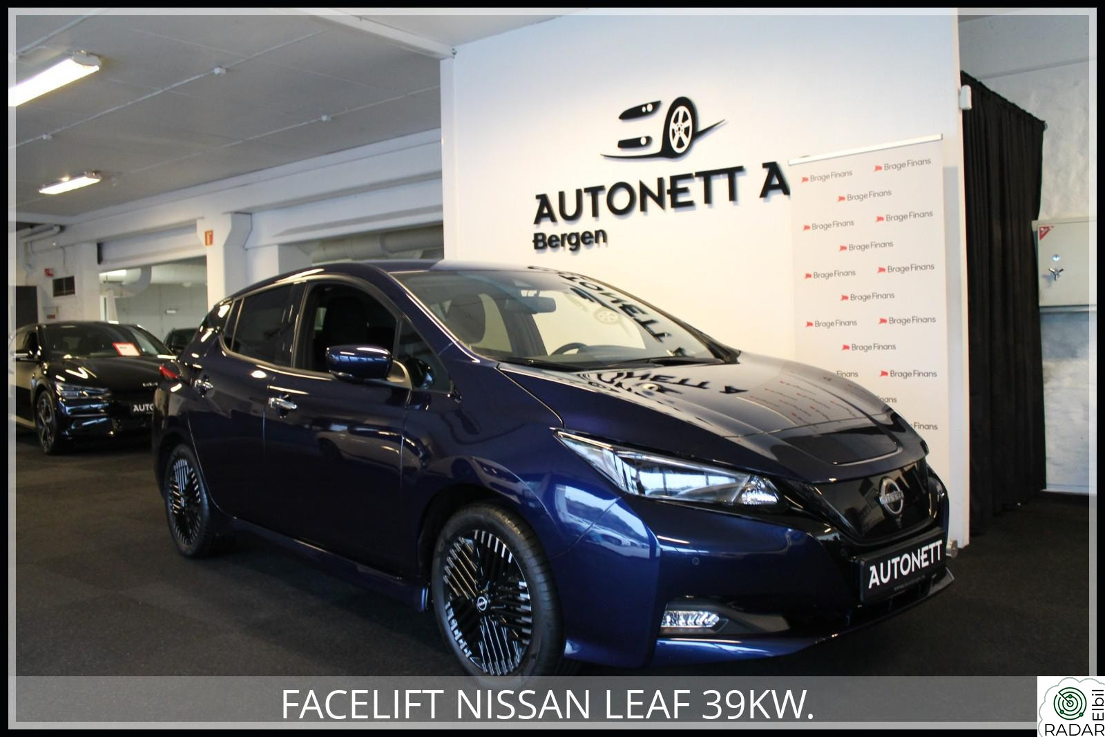 NISSAN Leaf 40kWh 39KW,FACELIFT,N-CONNECTA,V-PUMPE,360KAM.DAB+,S+V-HJUL