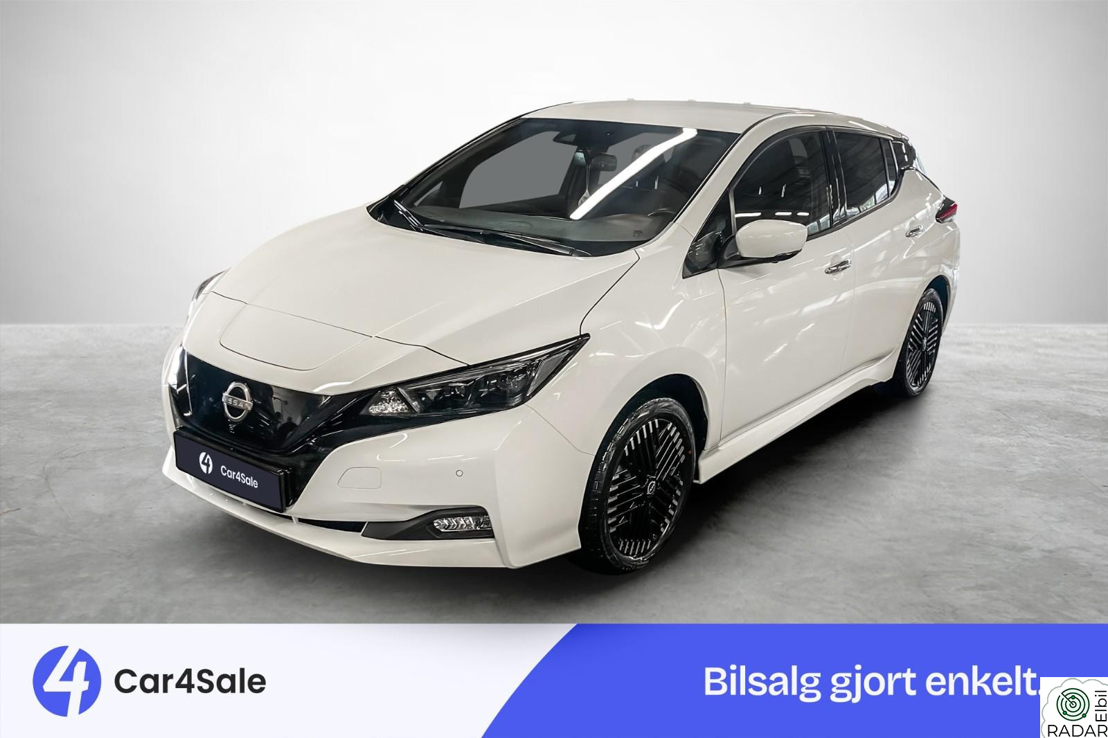 NISSAN LEAF 62kWh 62kWh N-Connecta 395km/ 1 Eier / 360Kam / Garanti / ACC