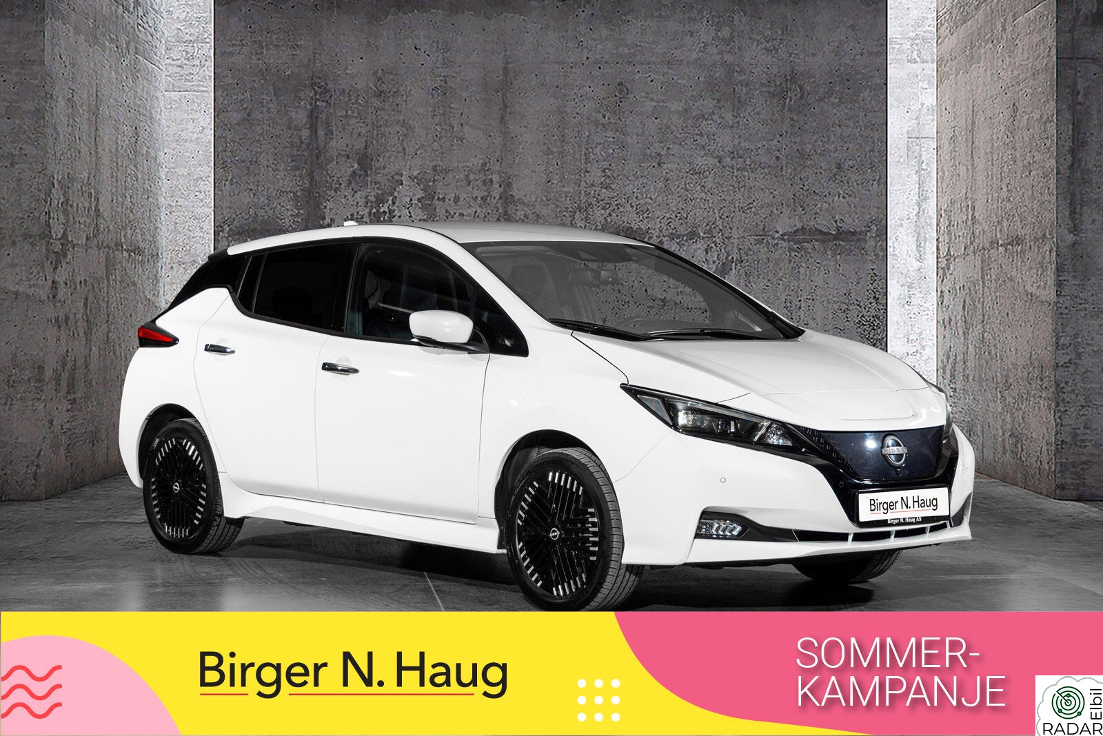 NISSAN LEAF 62kWh e+ 59kWh N-Connecta 385KM REKKEVIDDE!