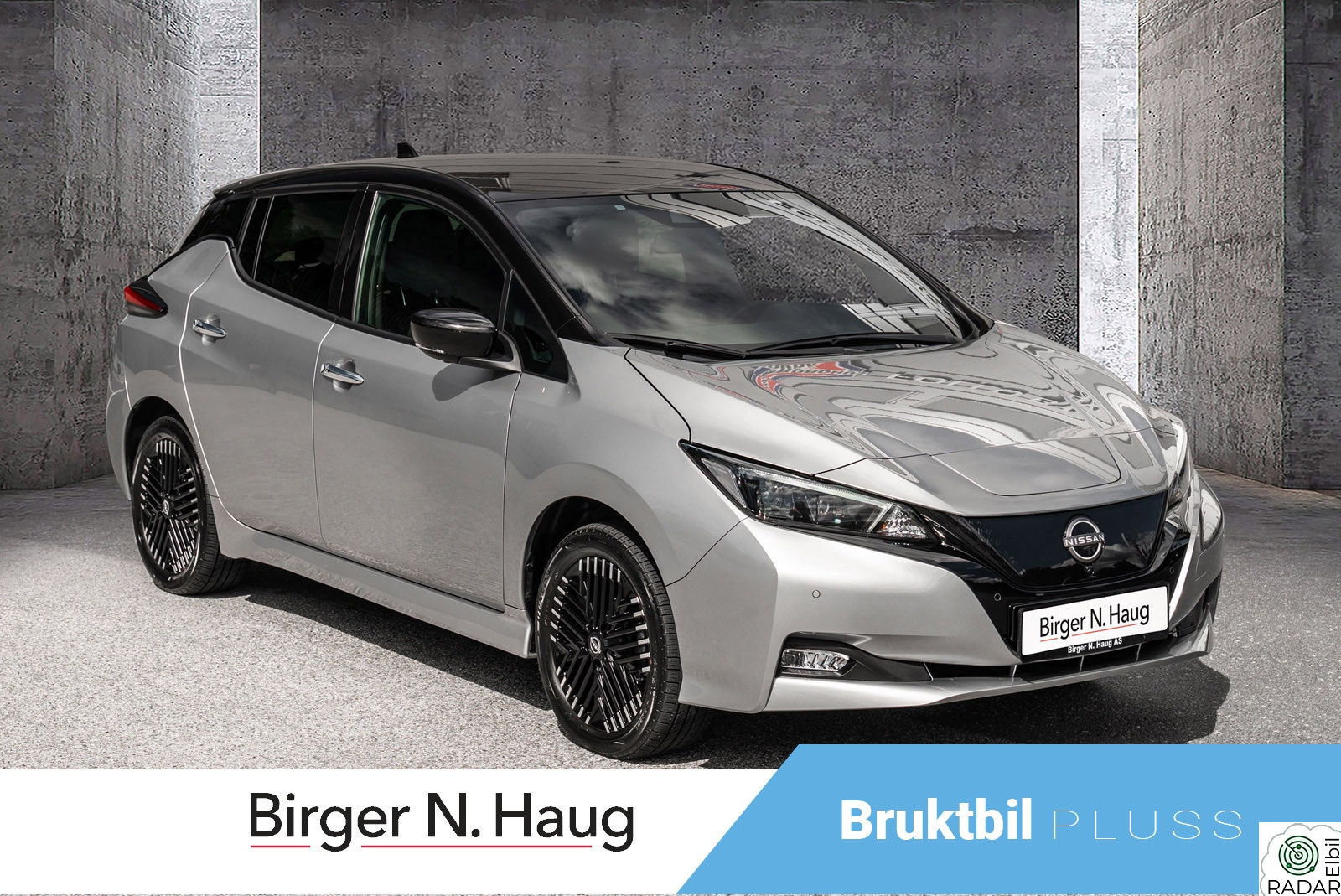 NISSAN LEAF 62kWh e+ 59kWh N-Connecta-Velholdt-360 kamera