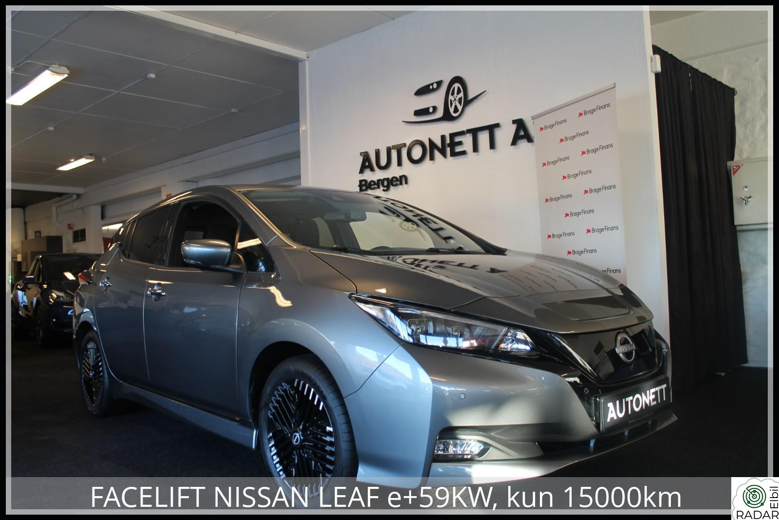 NISSAN Leaf 62kWh e+62KW,FACELIFT,N-CONNECTA,V-PUMPE,360KAM.DAB+,S+V-HJUL