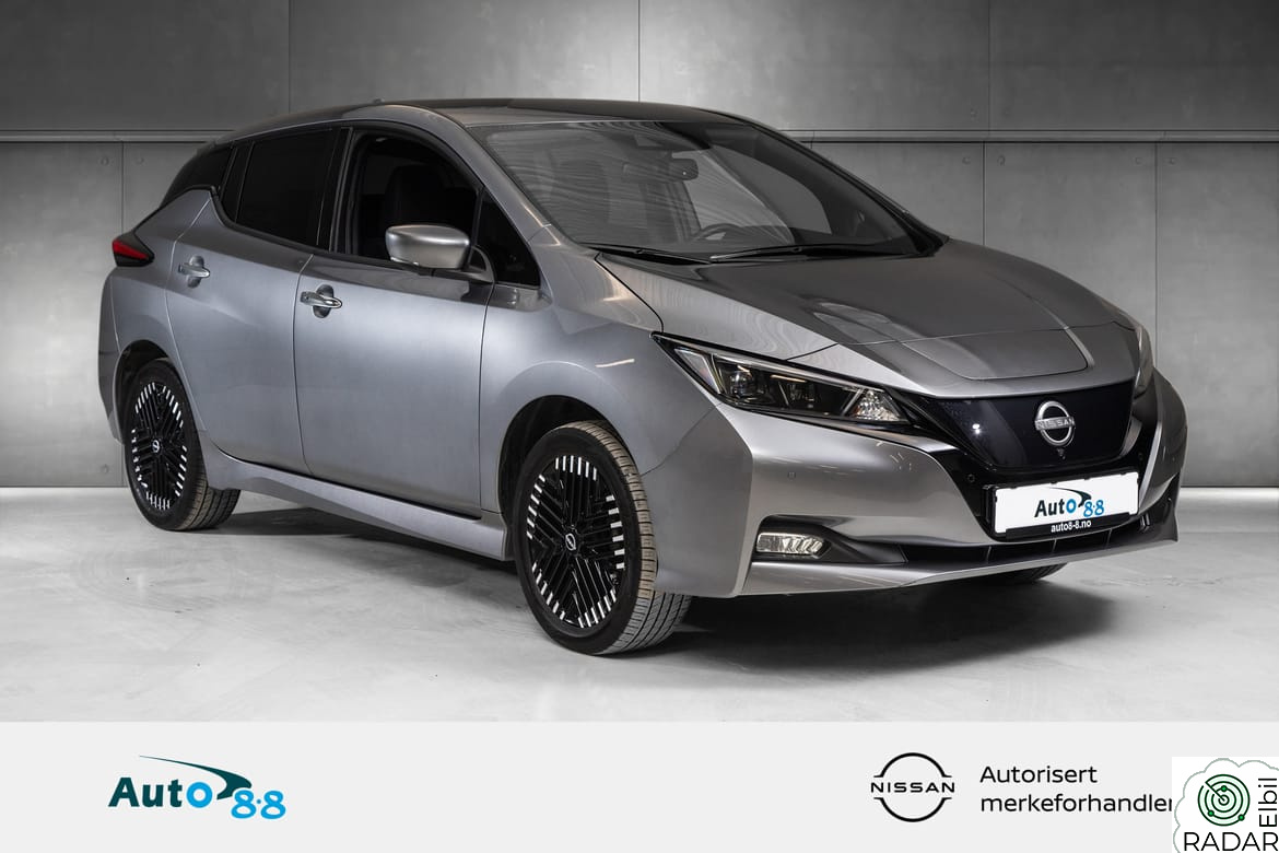 NISSAN LEAF 62kWh 62 kWt N-Connecta/BRUKTBILKAMPANJE/ACC/360/KEYLESS/