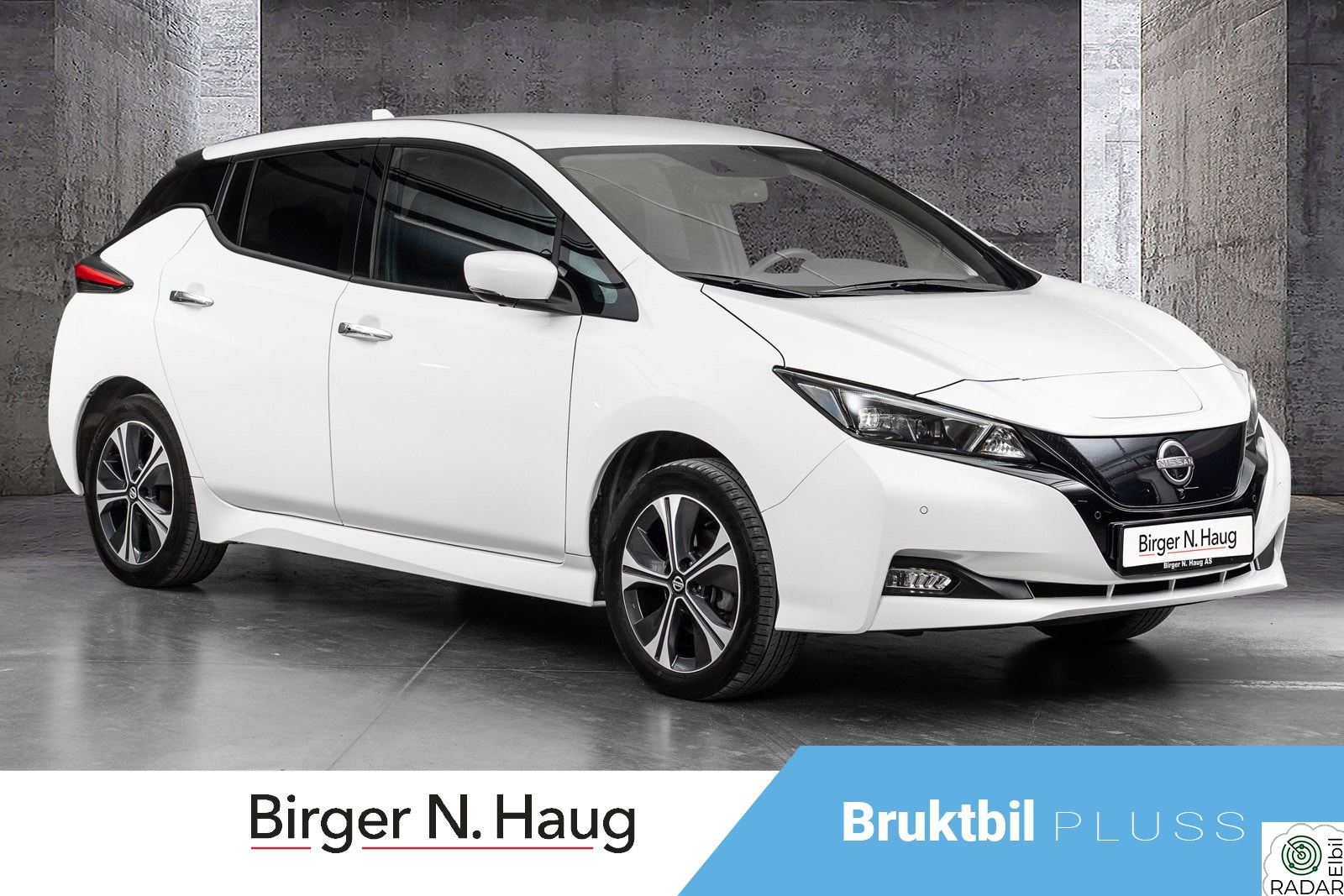 NISSAN LEAF 62kWh e+ 59kWh N-Connecta Facelift|Stort batteri|Godt utstyrt