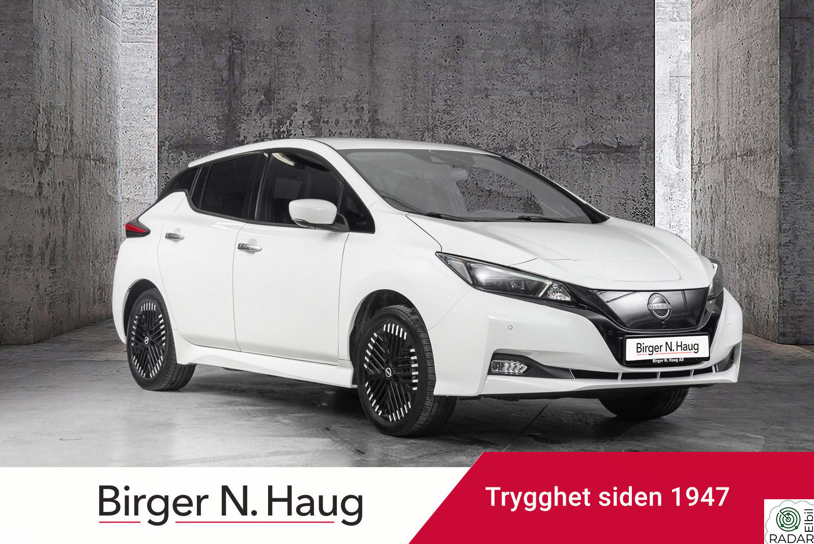 NISSAN LEAF 62kWh e+ 59kWh N-Connecta LAV KM! WLTP 385 KM! HENT NÅ! NORSK