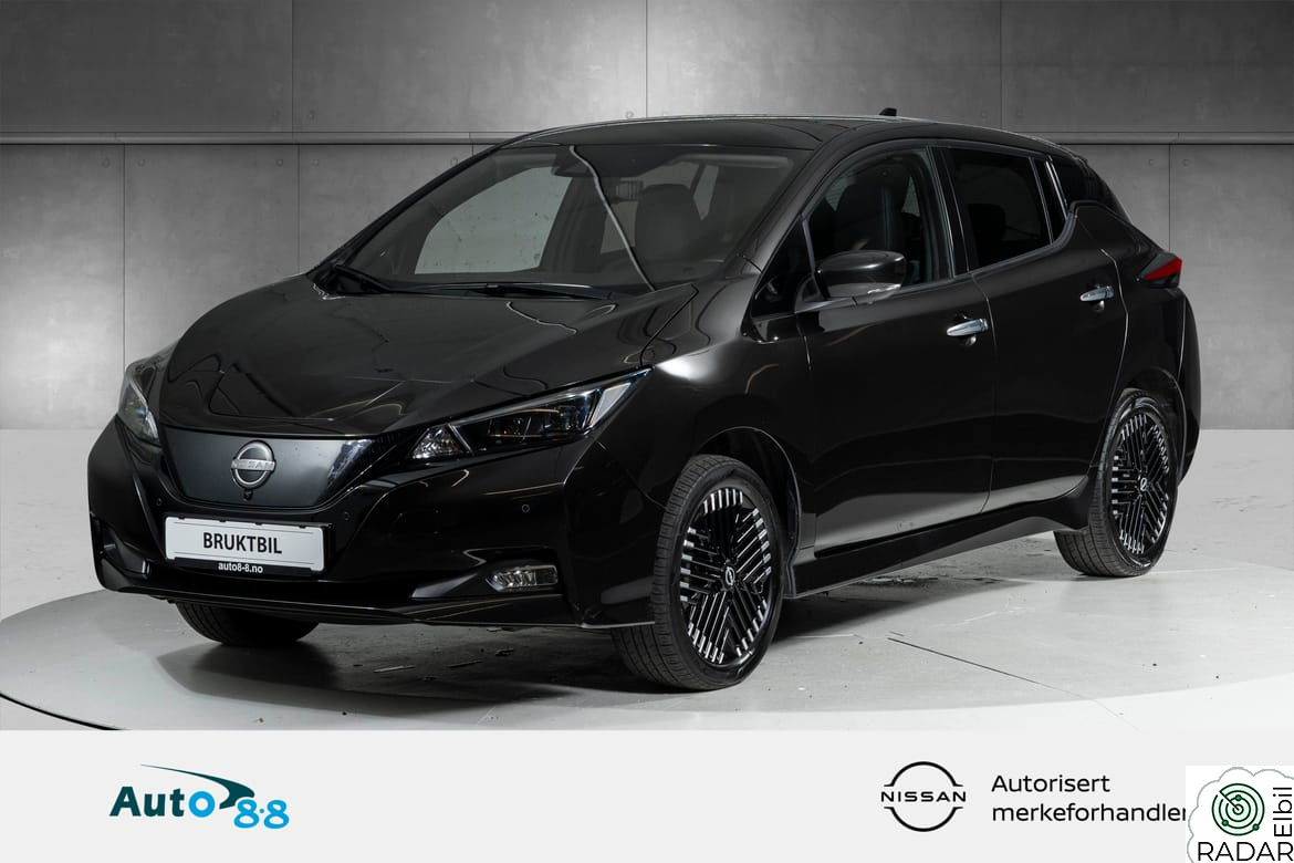 NISSAN LEAF 62kWh e+ 59kWh 218hk Tekna | Livets bil skinn og fullpakke!