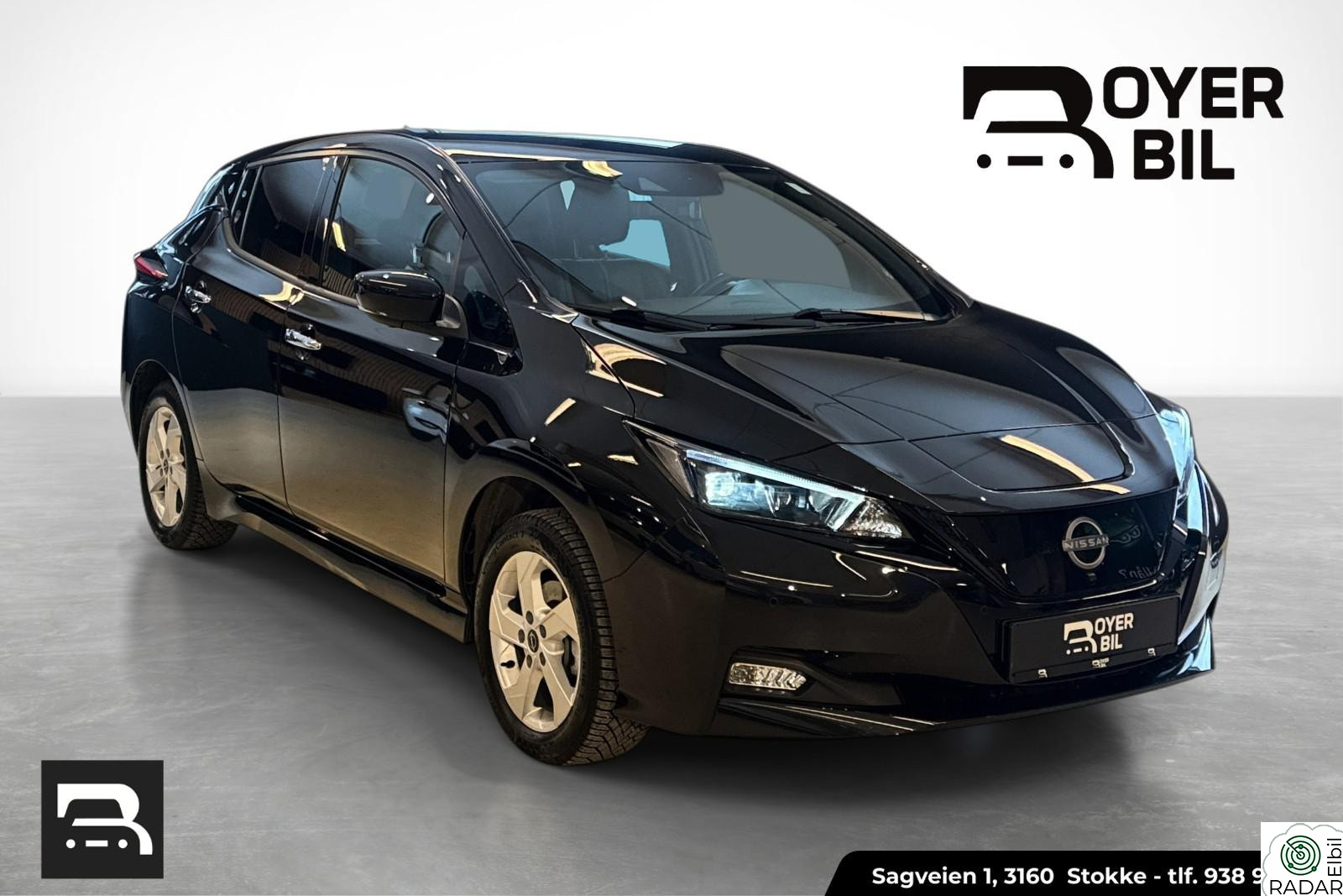 NISSAN LEAF 62kWh 62kWh 396km Tekna Topputstyrt H.Feste Acc Bose 1 eier++