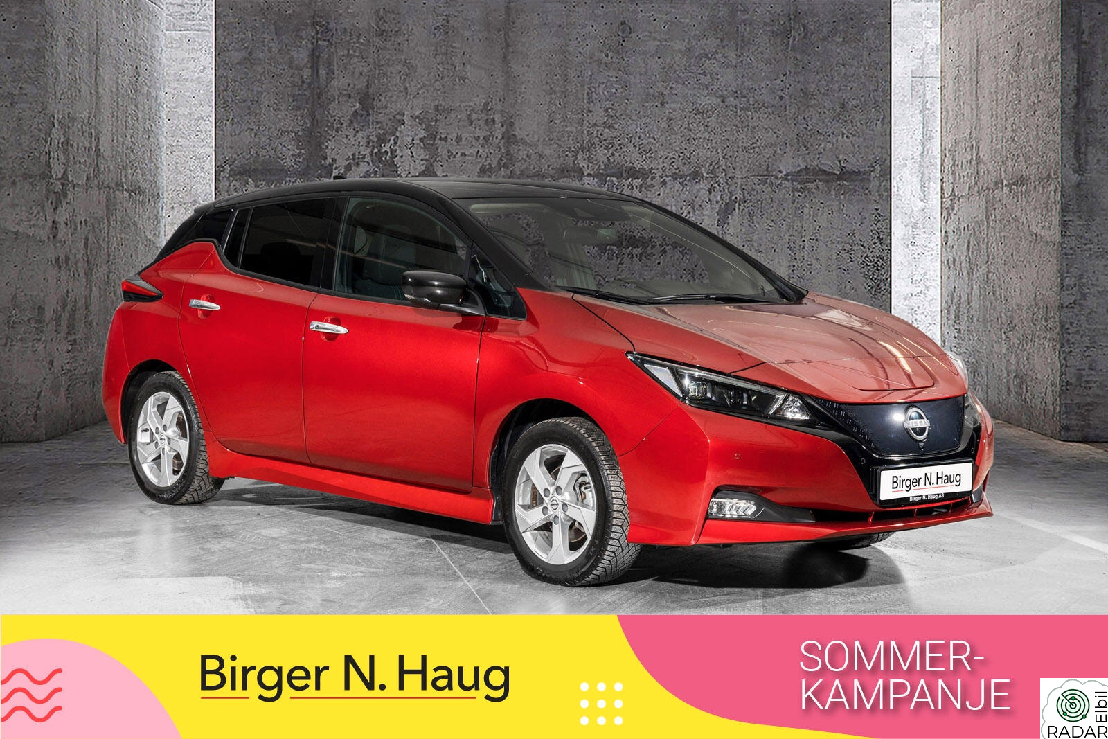 NISSAN Leaf 40kWh 39kWh N-Connecta (K) LEVERINGSKLAR- LAV KM -