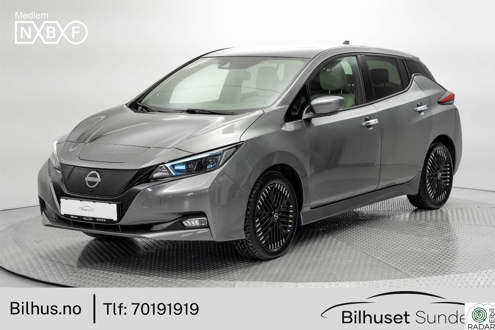 NISSAN LEAF 40kWh 40kWh N-Connecta 278km,ACC,360,Nydelig fargekombo!