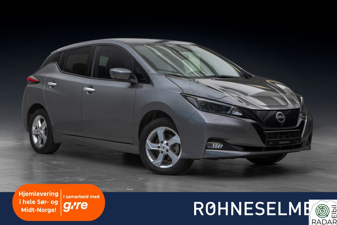 NISSAN LEAF 62kWh NY I NORGE// GARANTI//NISSAN APP//N-CONNECTA