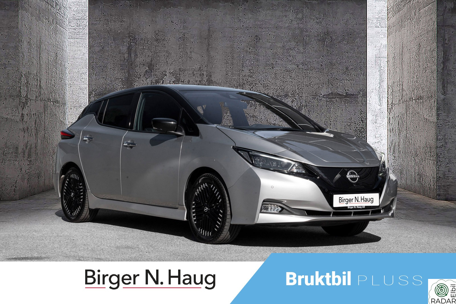 NISSAN LEAF 40kWh 39kWh N connect VELHOLDT-360 KAMERA-DELSKINN SETER