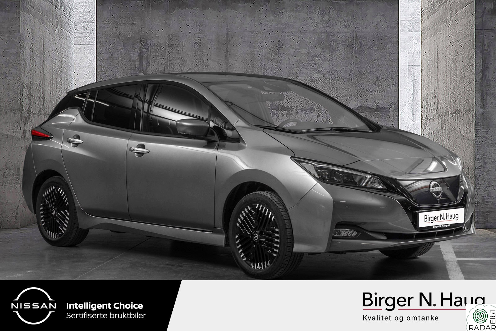 NISSAN LEAF 62kWh e+ 59kWh Tekna NORSK/LAV KM/TOPPMODELL/S+V-HJUL