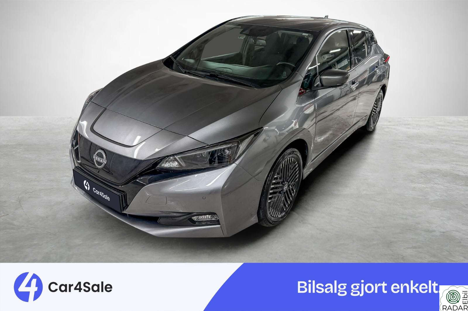 NISSAN LEAF 62kWh 62kWh 395km / N-Connecta / Norsk / 360kam / S+V / ACC++