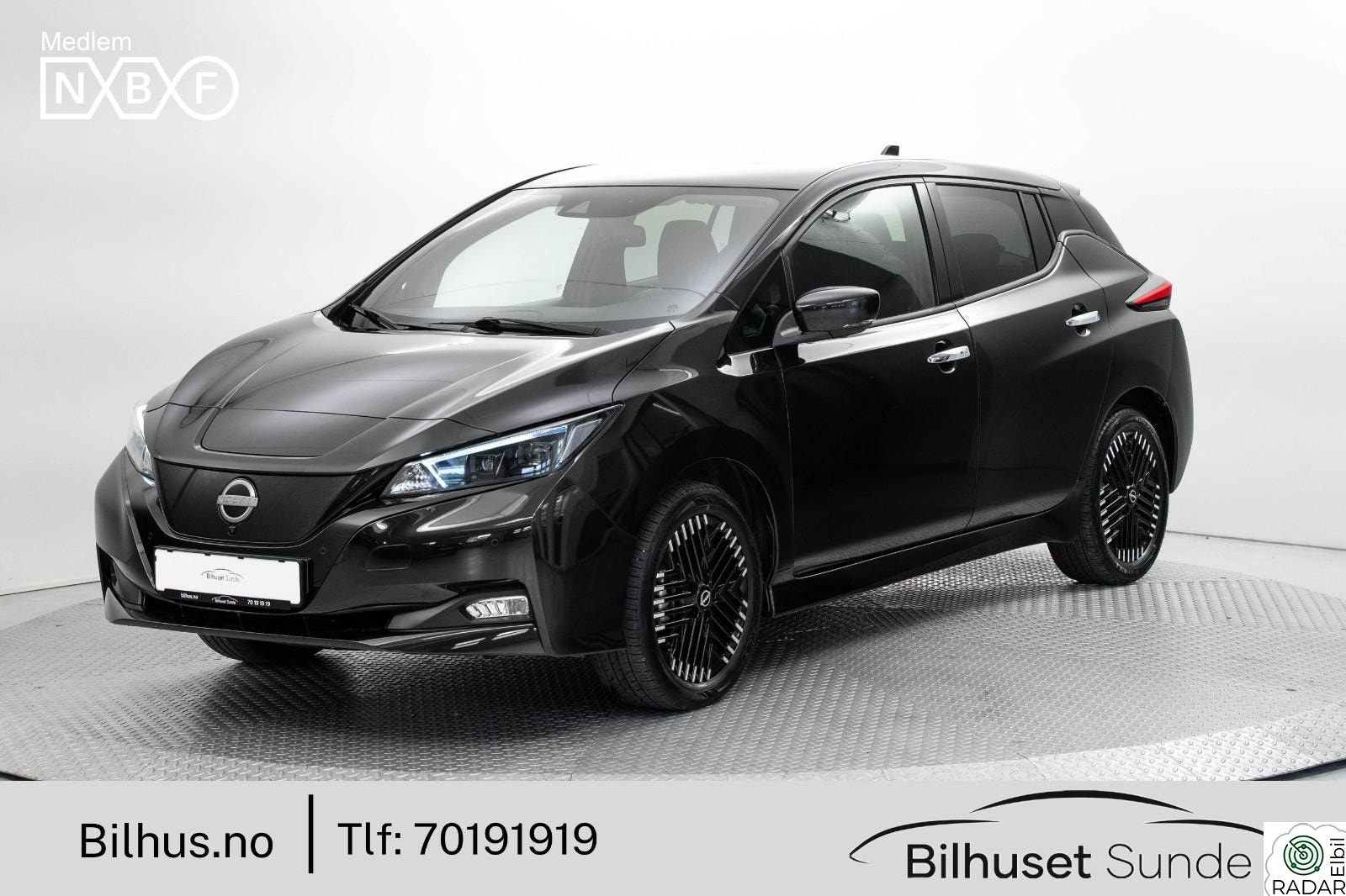 NISSAN LEAF 62kWh 62kWh N-Connecta 395km,360,Navi,ACC,Delskinn+++
