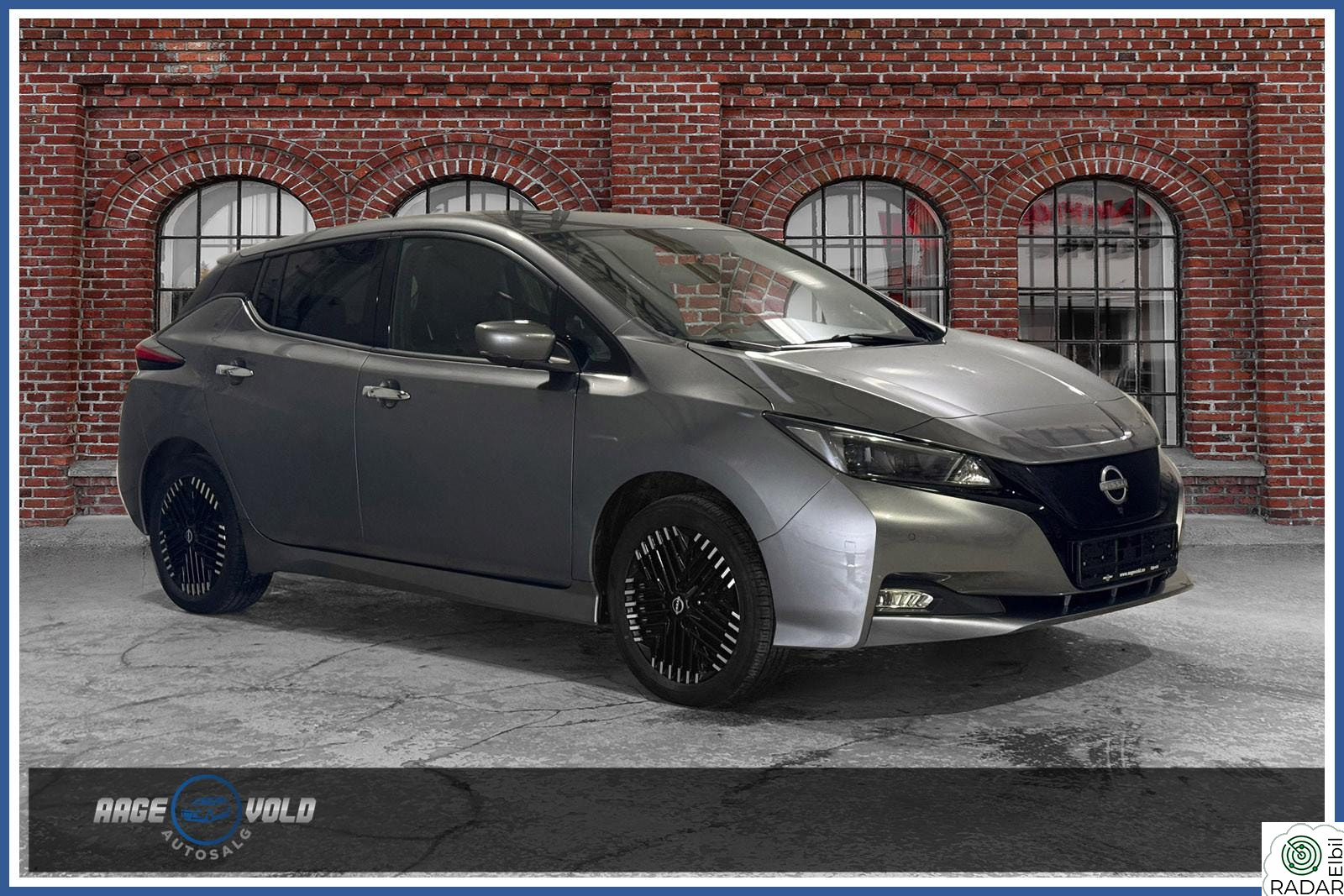 NISSAN LEAF 62kWh 62kWh 218hk. N-Connecta Delskinn 395 km! Garanti