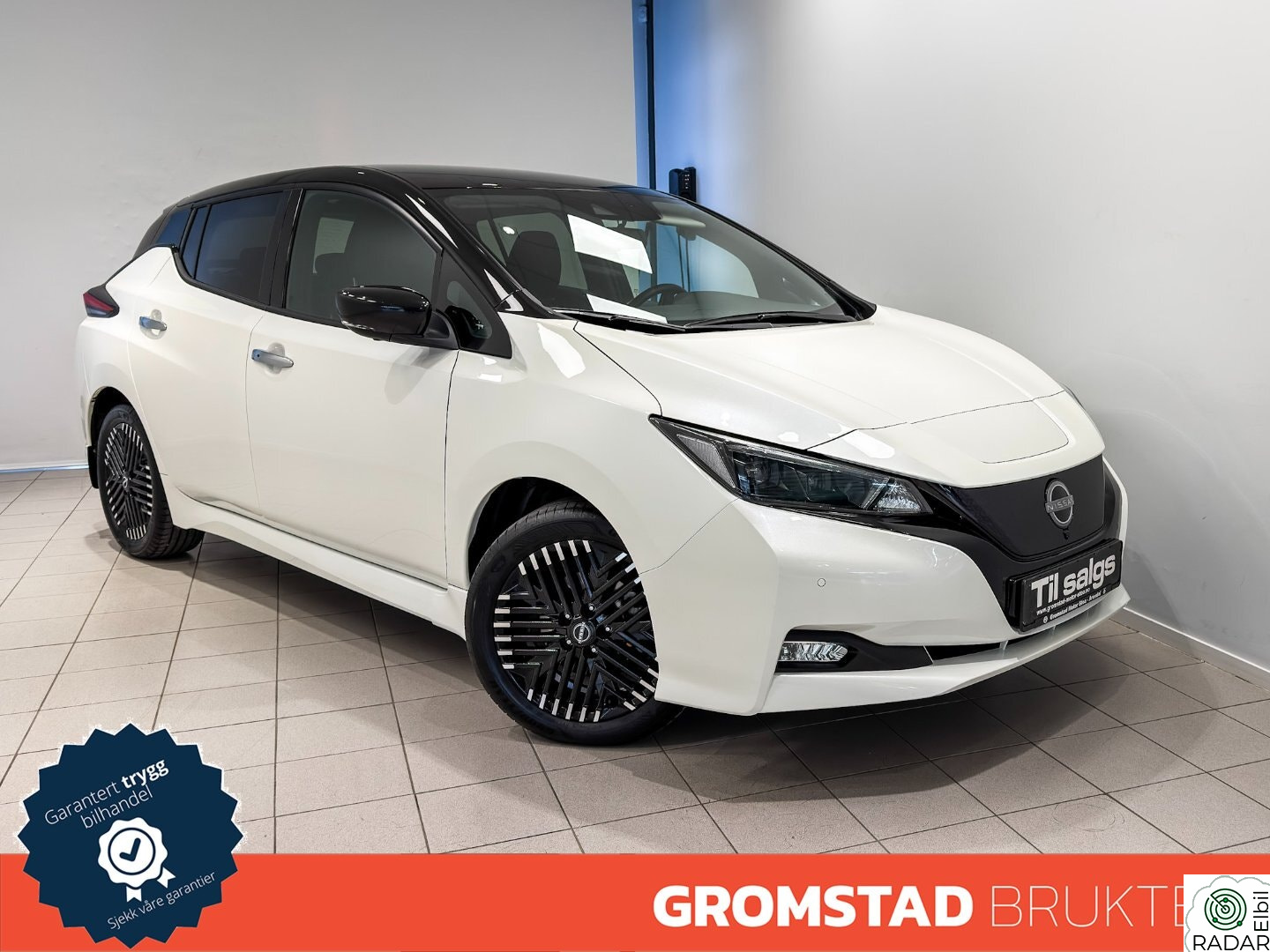 NISSAN LEAF 40kWh 39kWh N-Connecta Norsk/360.R.kam/Navi/Rattvarme/LED