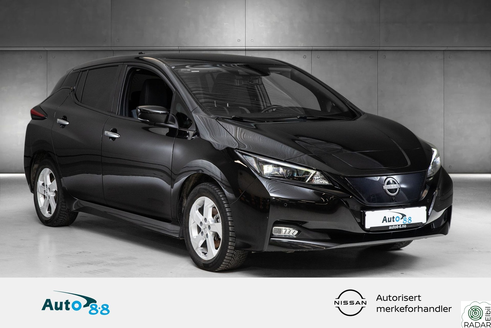 NISSAN Leaf 40kWh /TEKNA/NY.SERVICE/SKINN/BOSE/KAMERA/VARMEPUMPE/ACC/++!