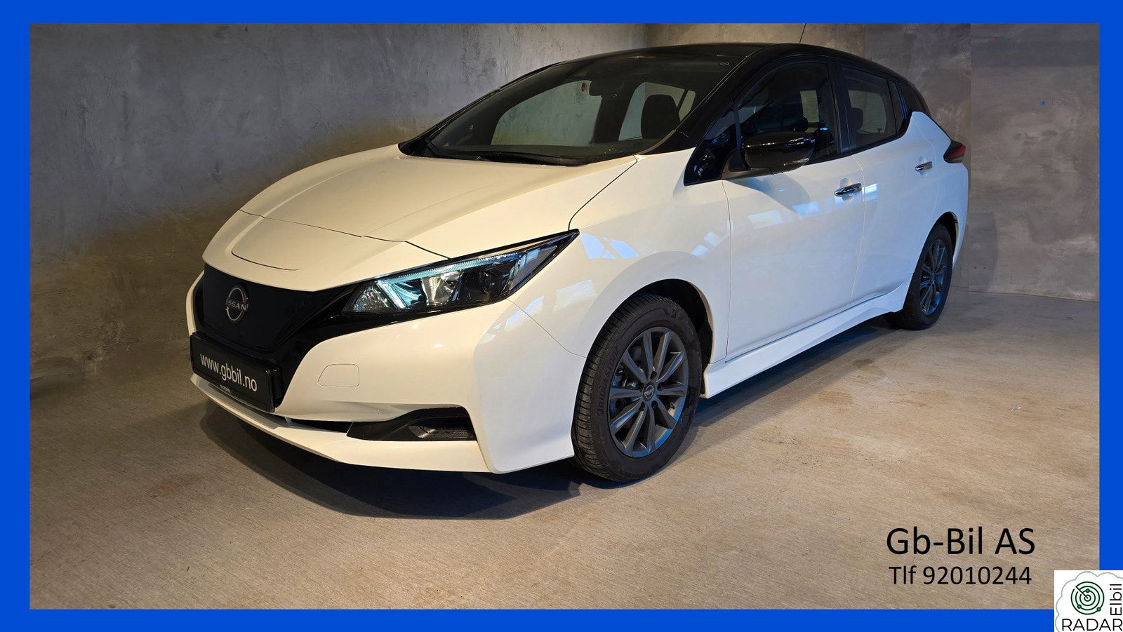 NISSAN LEAF 40kWh 39kWh Visia/285km rekkevidde/SE KM!/34mnd Nybilgaranti