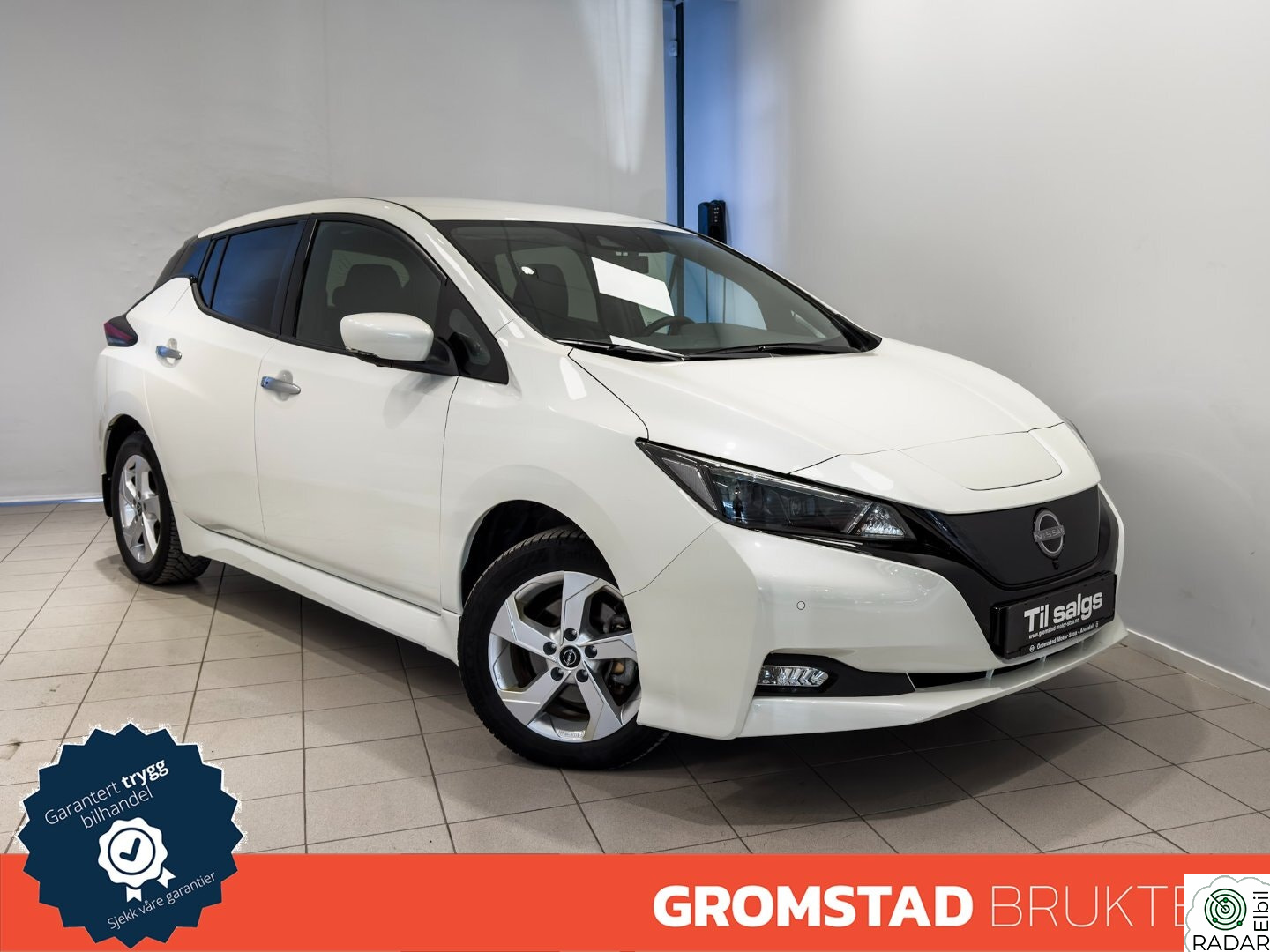 NISSAN LEAF 40kWh 39kWh Tekna Norsk/360.R.kam/Navi/Rattvarme/LED-lys/Bose