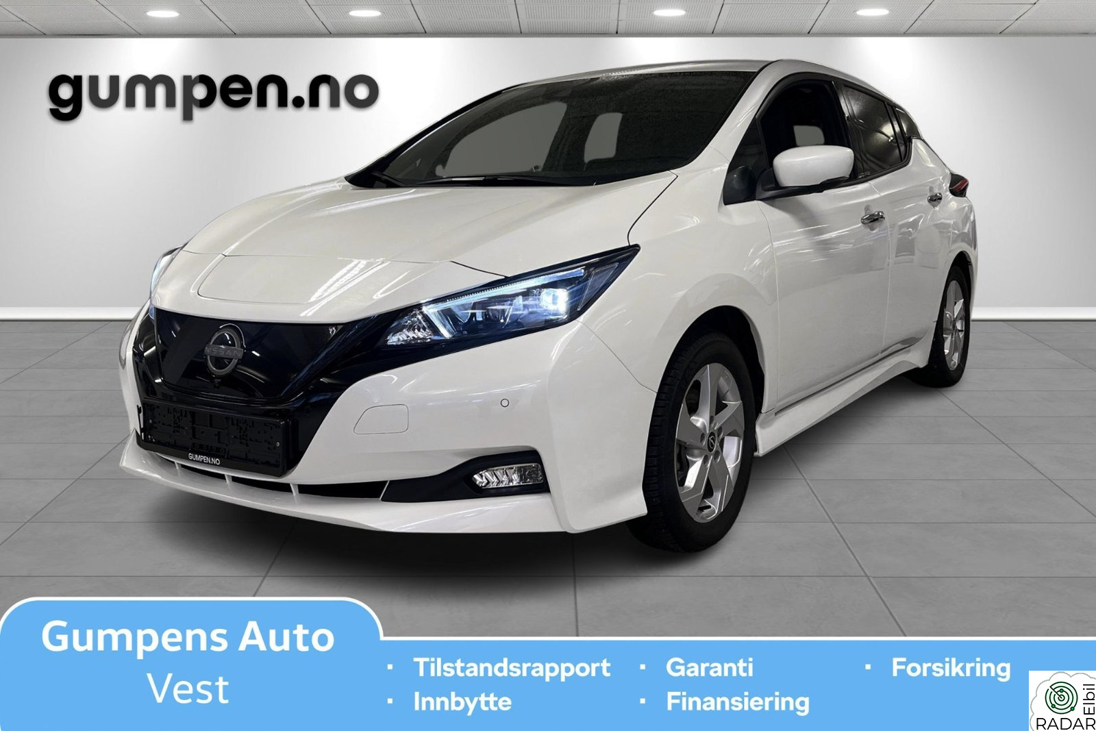 NISSAN LEAF 40kWh 39KWH / TEKNA / LAV KM / BOSE LYDANLEGG / NYBILGARANTI!