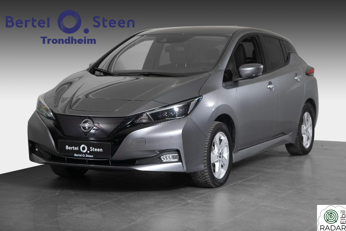 NISSAN LEAF 62kWh 360° kamera | Varmepumpe | Rattvarme | APP |Long Range