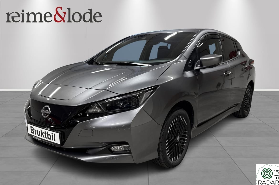 NISSAN LEAF 62kWh TEKNA 59KW,360RYGGEKAMERA, NAVIGASJON, ADAPTIVE CRUISE