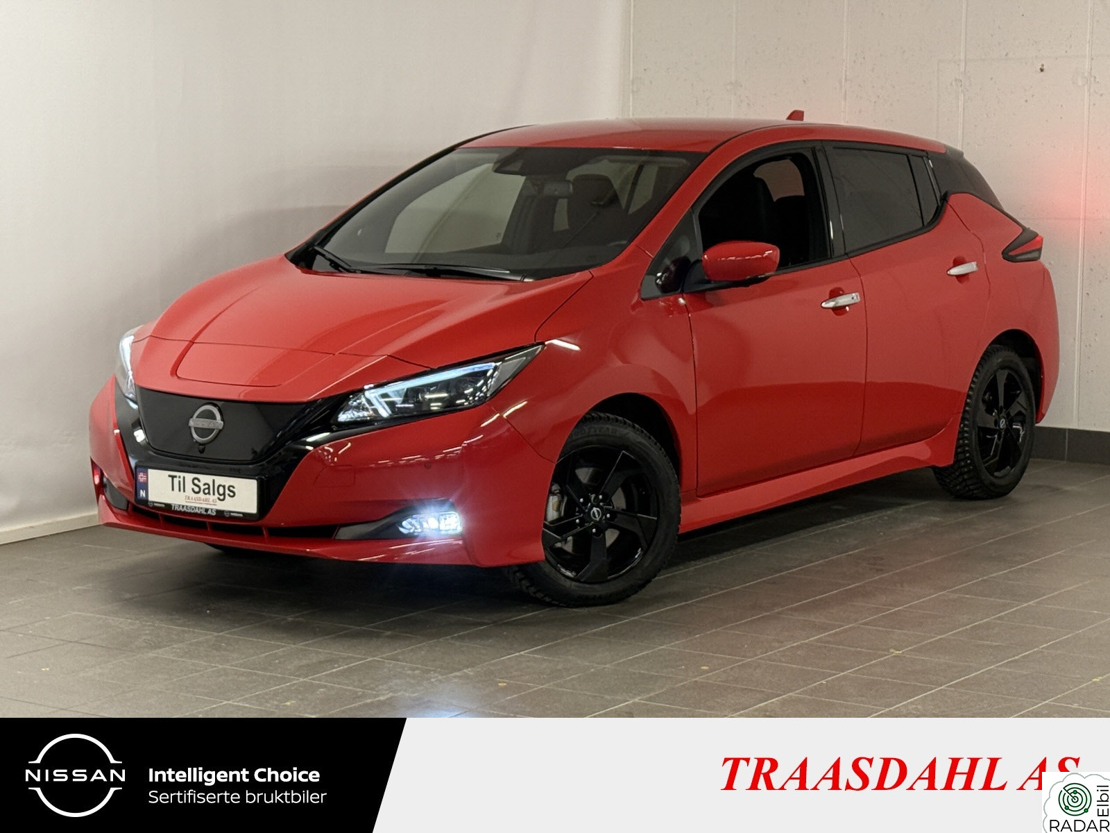 NISSAN LEAF 40kWh 39kWh N-Connecta LED/APP/360CAM/NAVI/VARMEPUMPE/NORSK