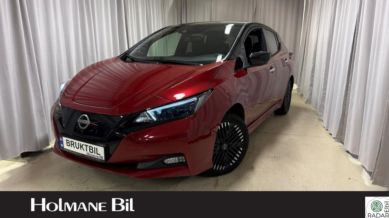 NISSAN LEAF 62kWh 62kWh N-Connecta 360/ACC/Delskinn/Lavkmstand!