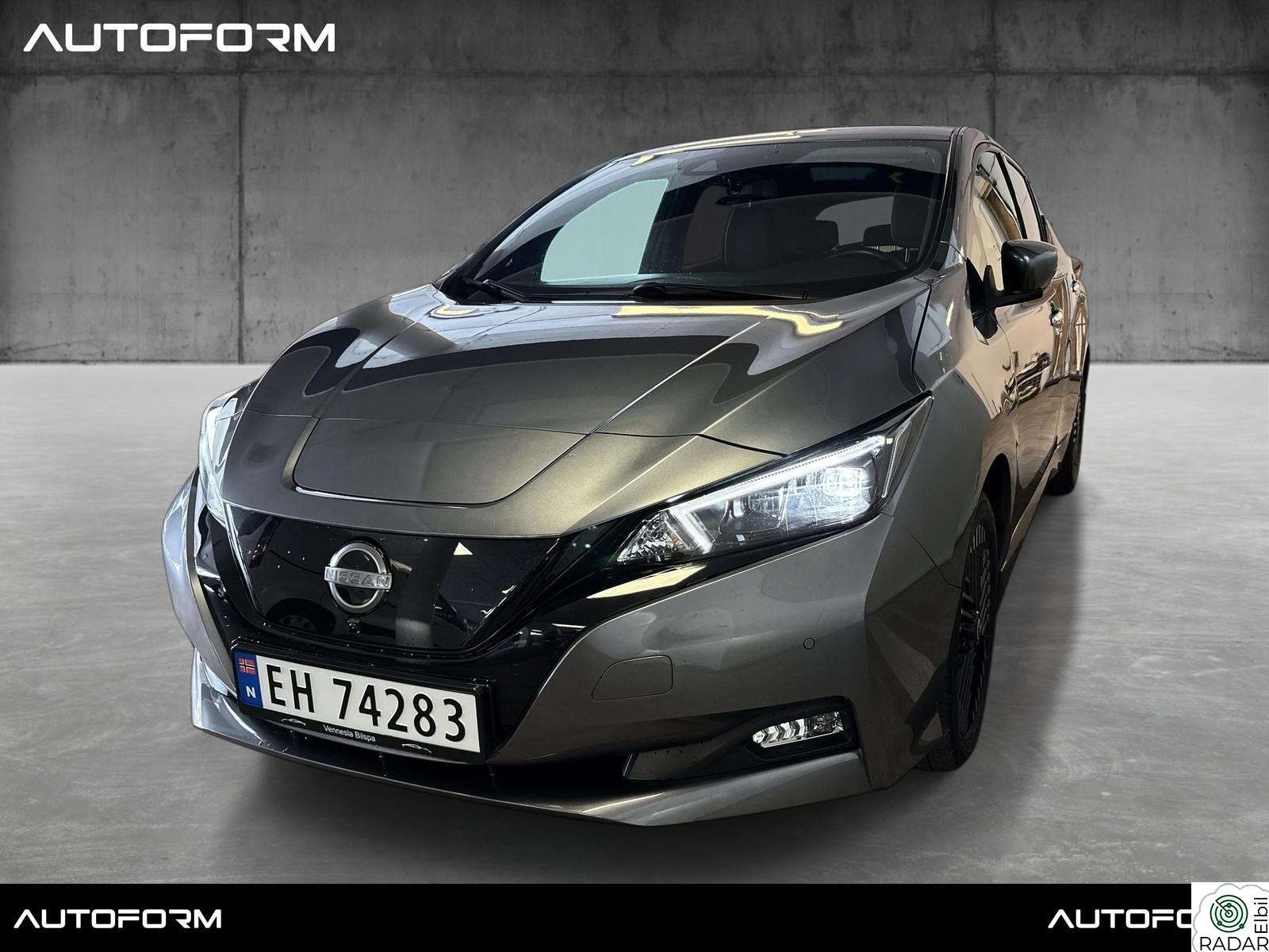 NISSAN LEAF 62kWh Tecna+, 59KW, Bose, Skinn, HUD