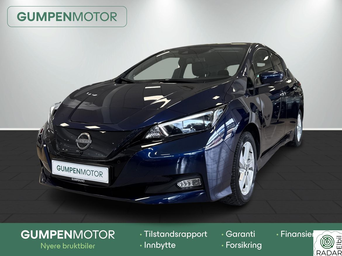 NISSAN LEAF 40kWh Nissan Leaf 39 kWh N‑Connecta – Velutstyrt bil