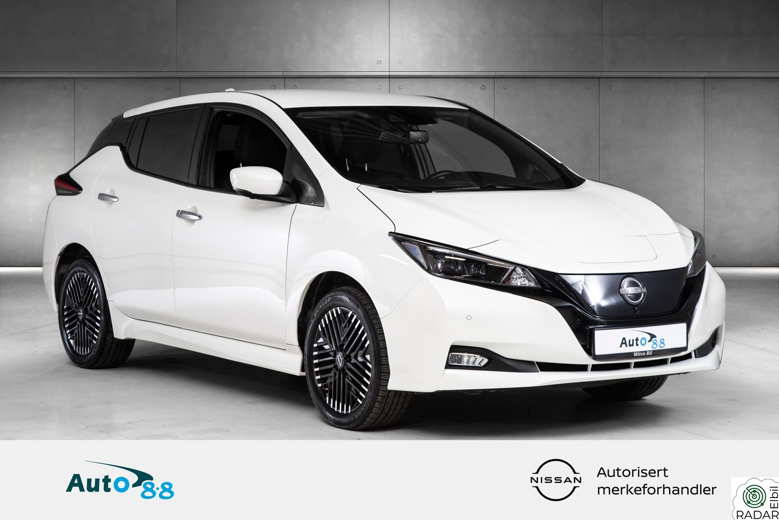 NISSAN LEAF 62kWh 62kWh/N-Connecta/ACC/360/VARMEPUMPE/BLIS/NAVI/GARANTI