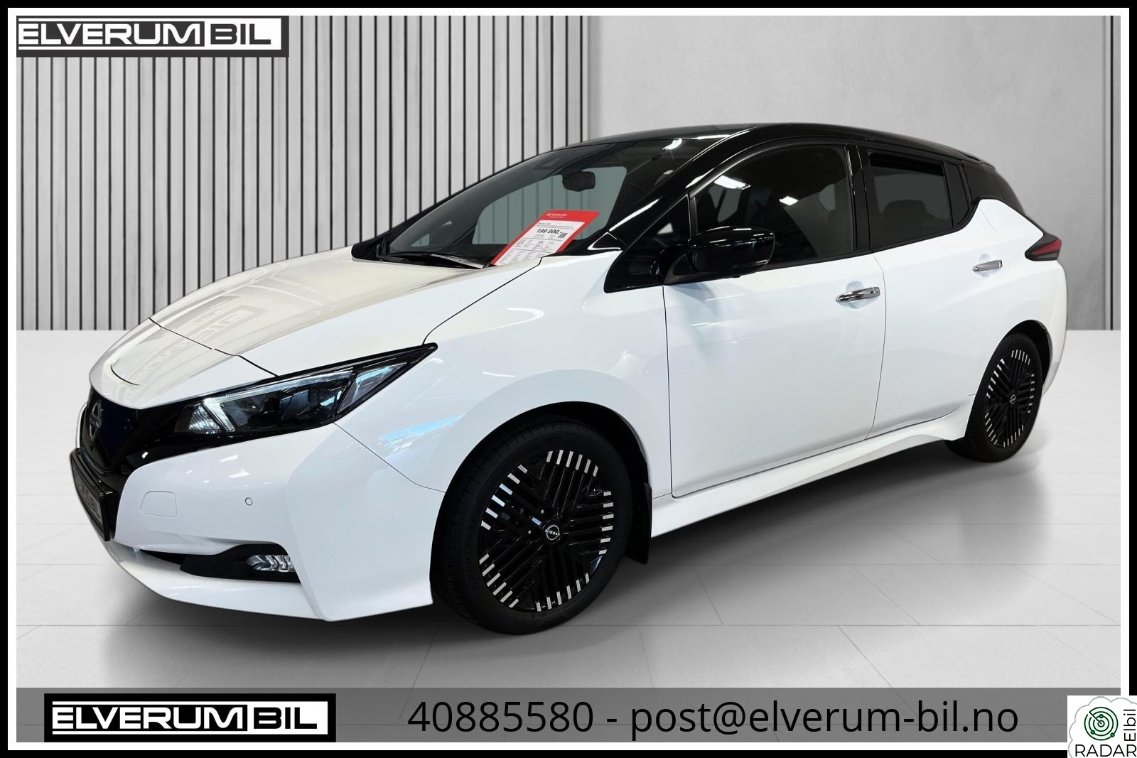 NISSAN LEAF 40kWh 39kWh N-Connecta |Garanti|360Kamera|ACC|CarPlay|En eier