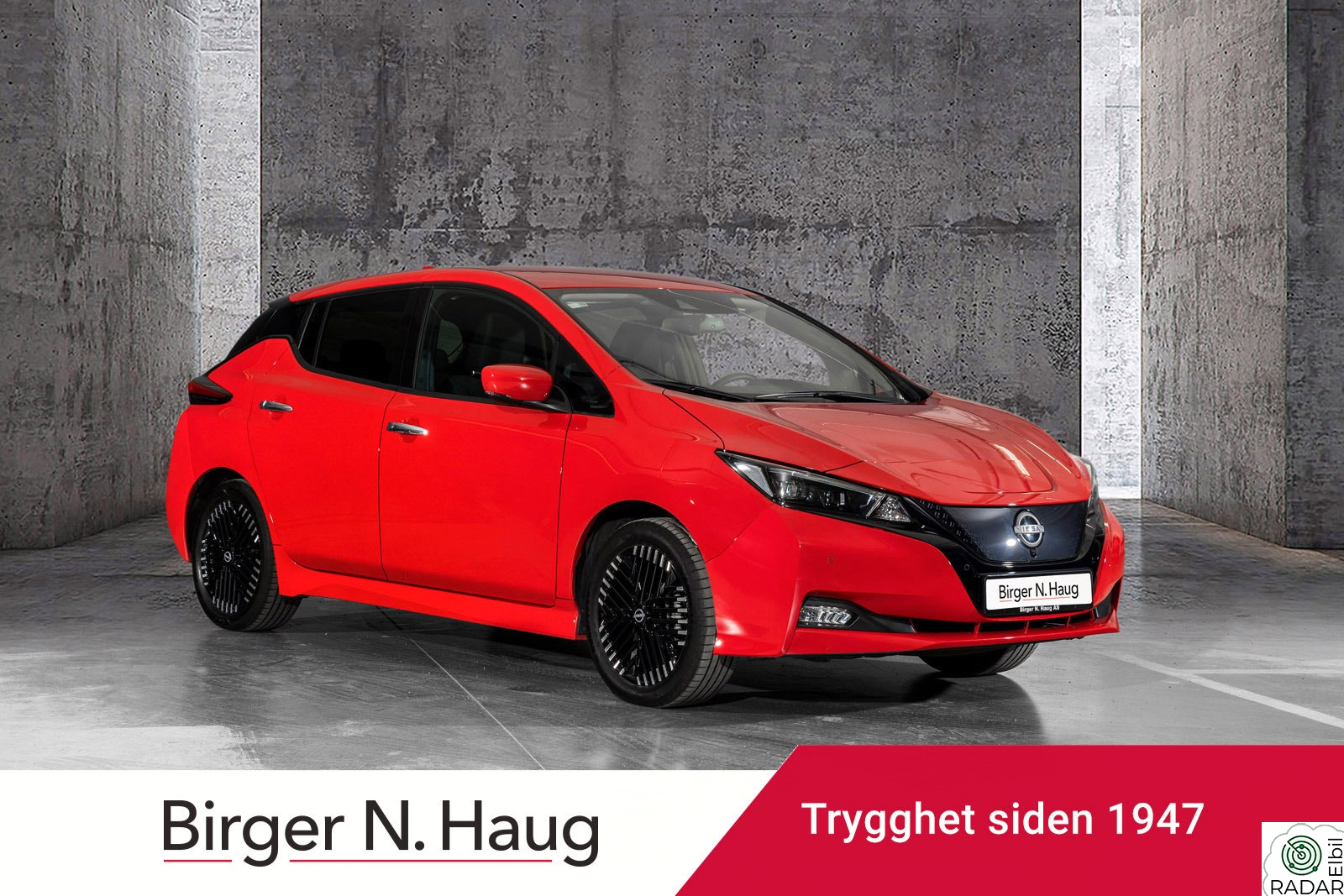 NISSAN LEAF 40kWh 39kWh N-Connecta NORSK|FACELIFT|APP|ACC|VELLHOLDT|S+V