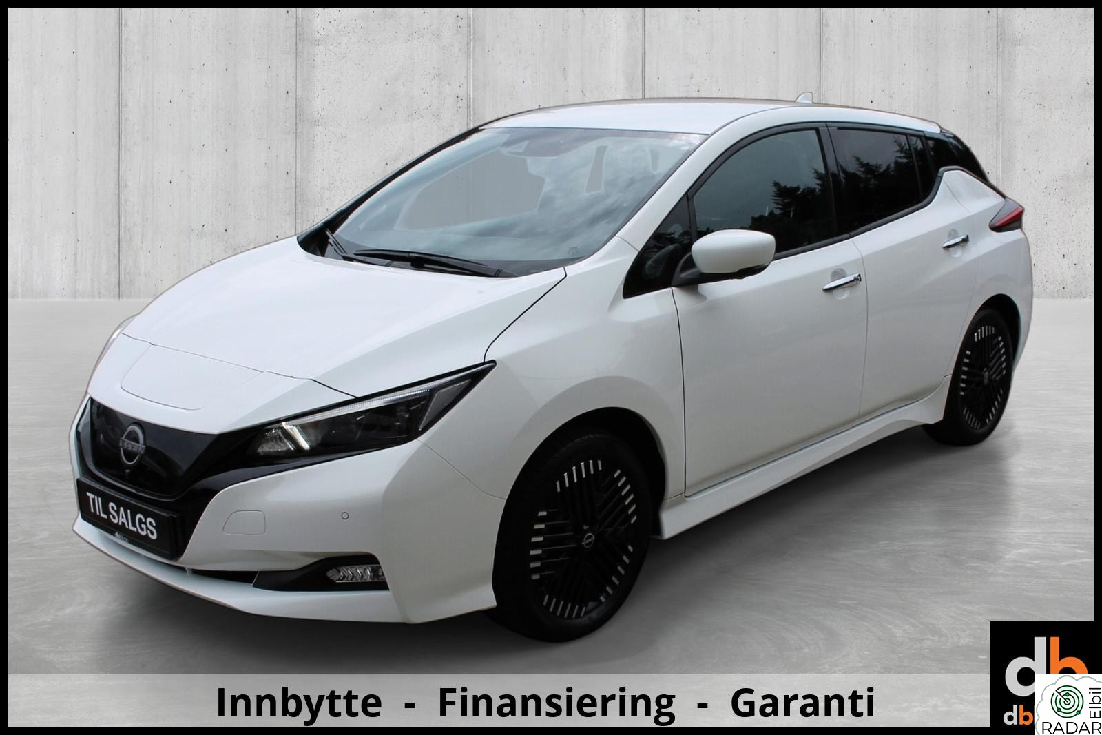 NISSAN LEAF 62kWh 62kWh | 39,6 km rekkevidde | Tekna | Lav Km |
