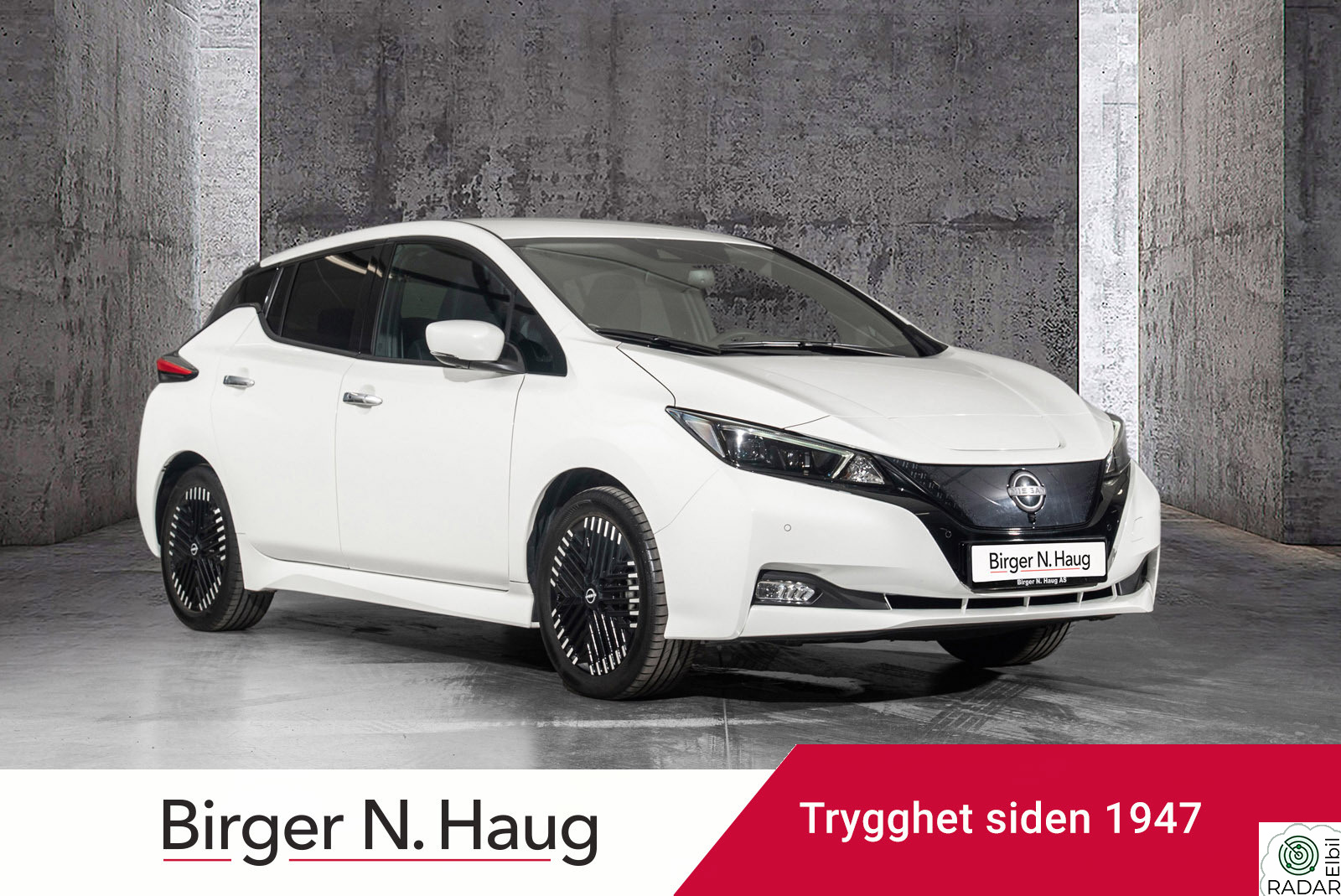 NISSAN LEAF 40kWh 39kWh N-Connecta (K) VELHOLDT-LAV KM-360 KAMERA