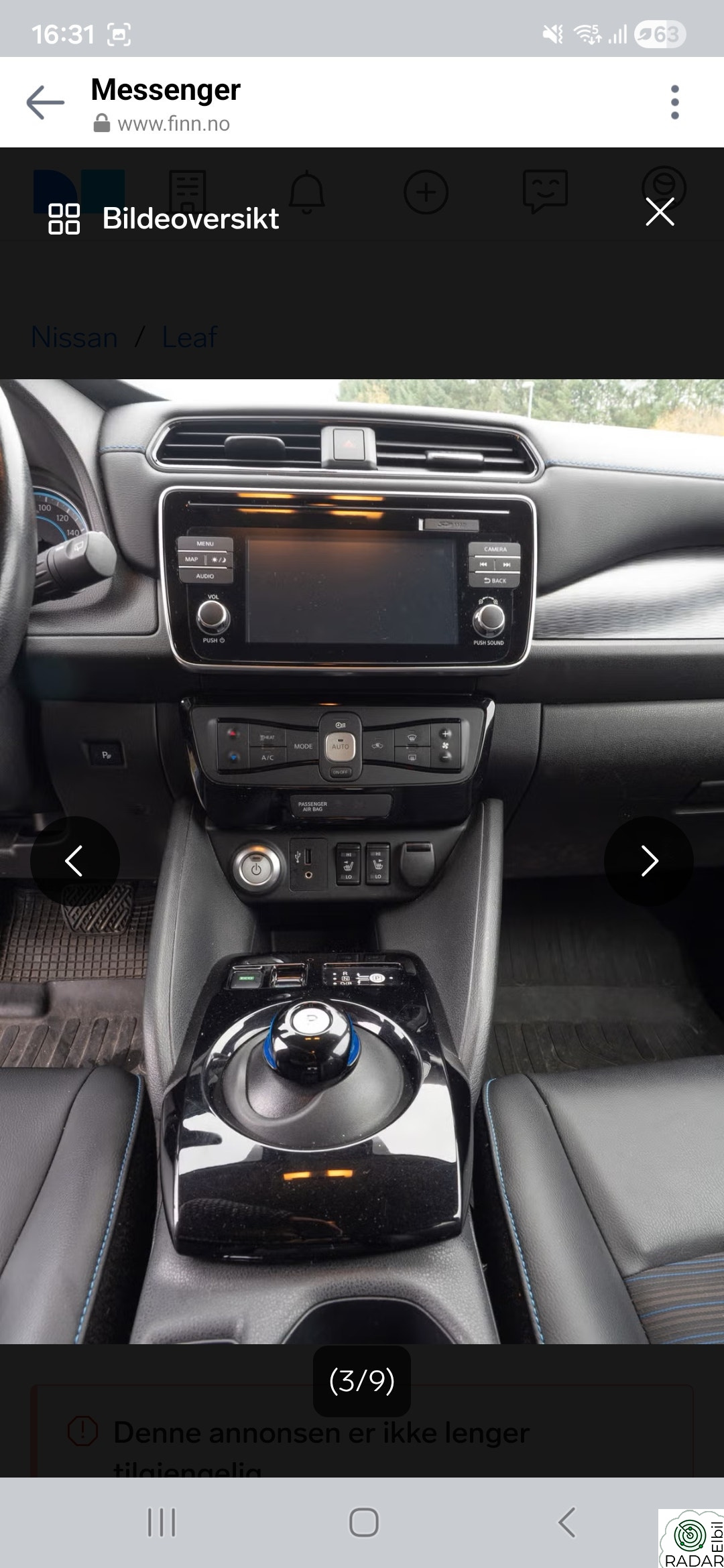NISSAN e-NV200 Leaf 40kw