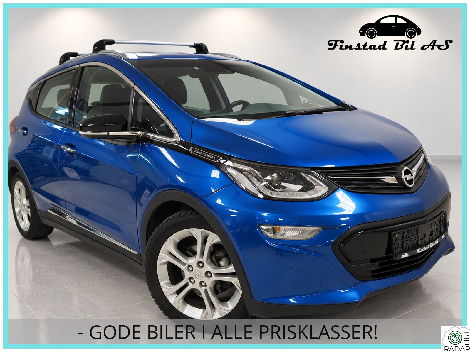 OPEL Ampera-e Skinn/Bose/Rattvarme++ NAF + EU til 10 2028!