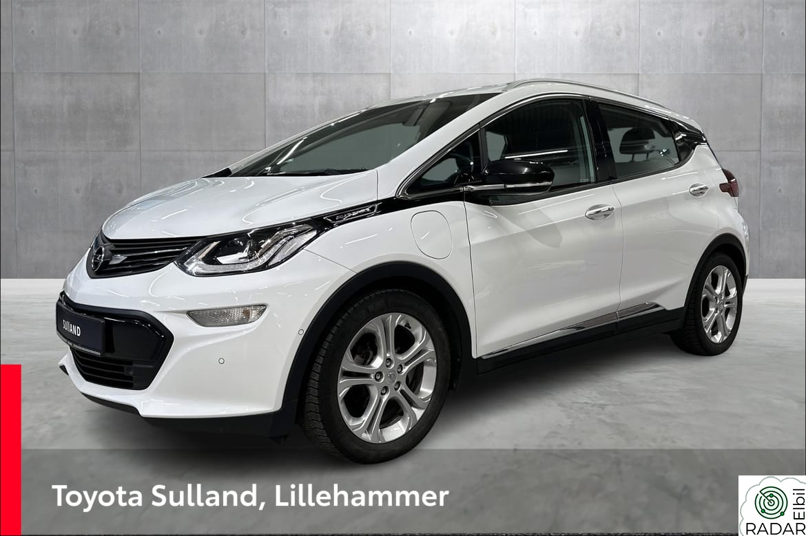 OPEL Ampera-e VELUTSTYRT, LANG REKKEVIDDE, LETT KJØRT, NY SERVICE