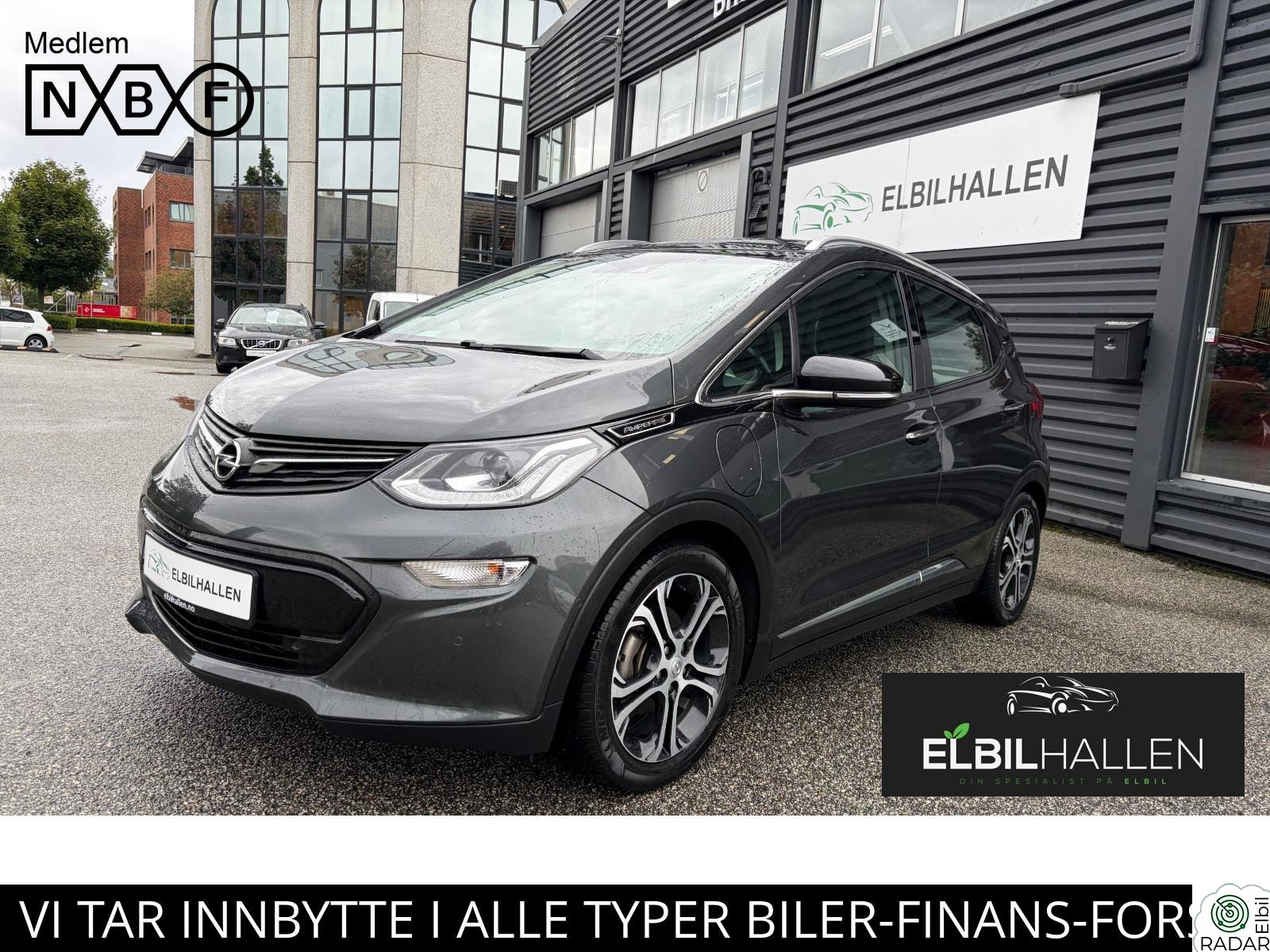 OPEL Ampera-e NORSK/PREMIUM/64kW/TOPPMODELL/SKINN/BOSE/APPLE CARPLAY+