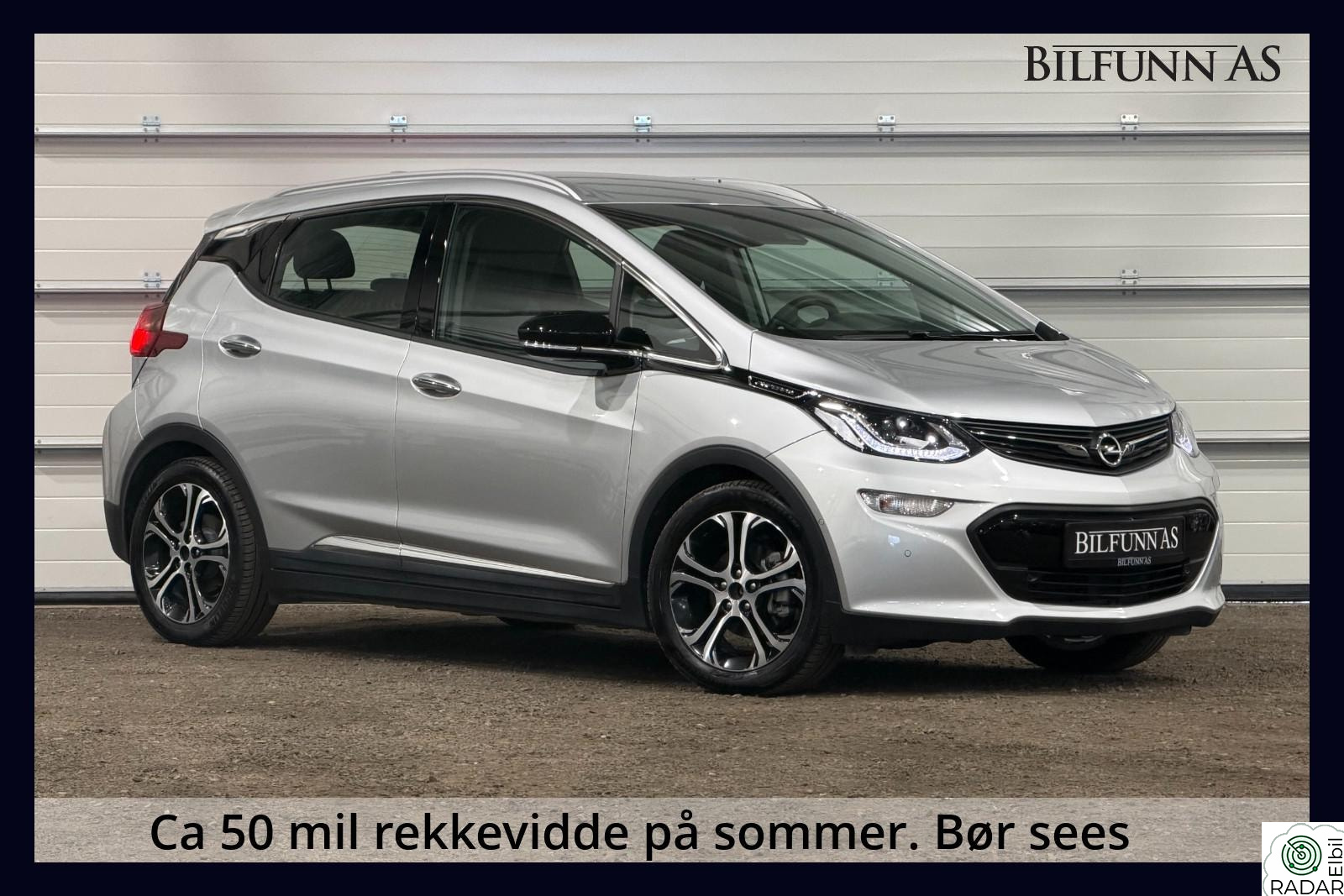 OPEL Ampera-e Premium, Byttet Hoved Batteri, Feilfri Tilstandsrapport
