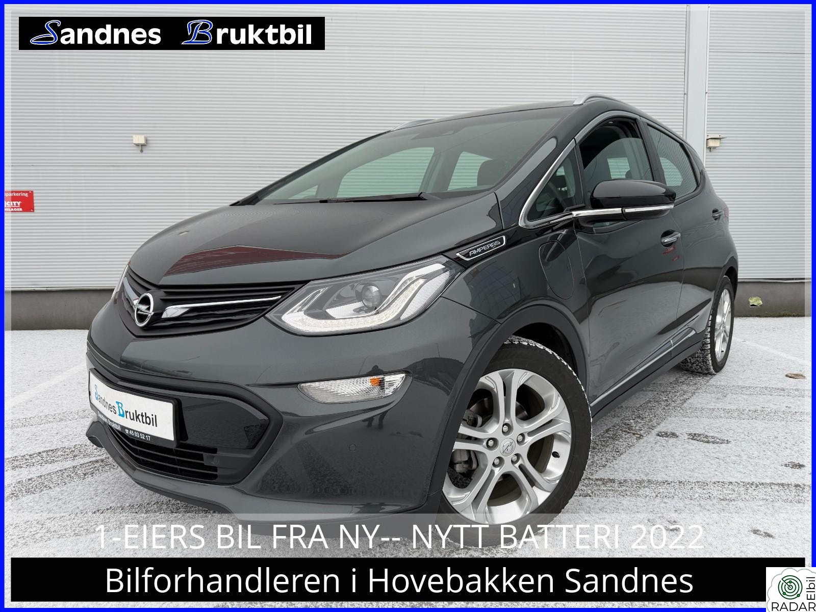 OPEL Ampera-e PREMIUM,SKINN,KAMERA,BOSE,VARME RATT,ACC,KEYLESS,LED