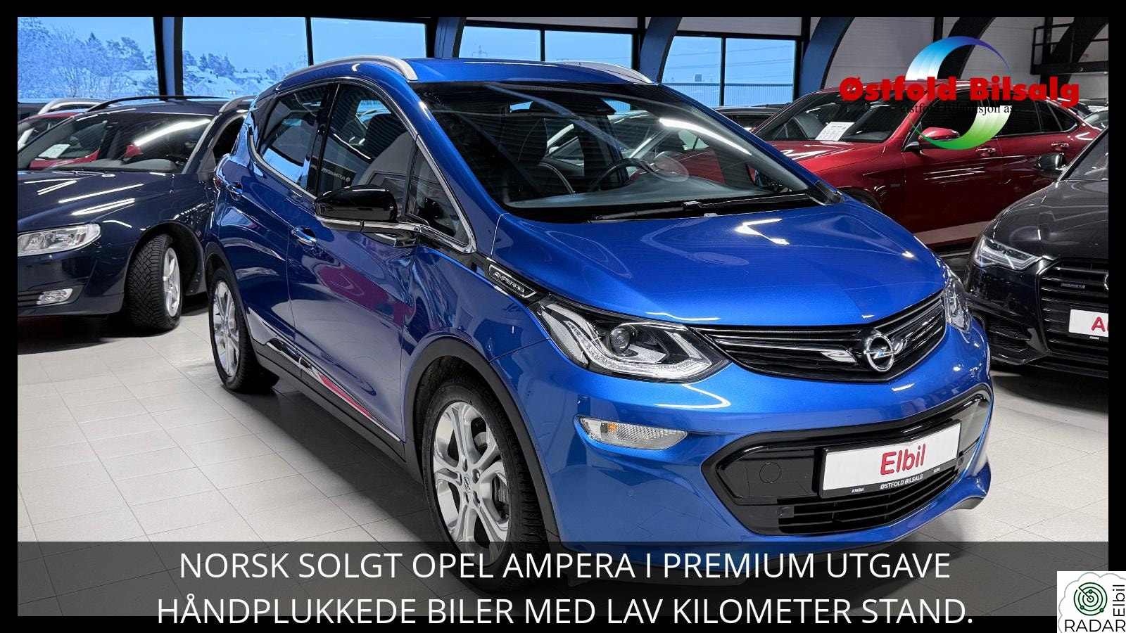 OPEL Ampera-e 204 HK PREMIUM SKINN RYGGEKAMERA BOSE OPPV.RATT