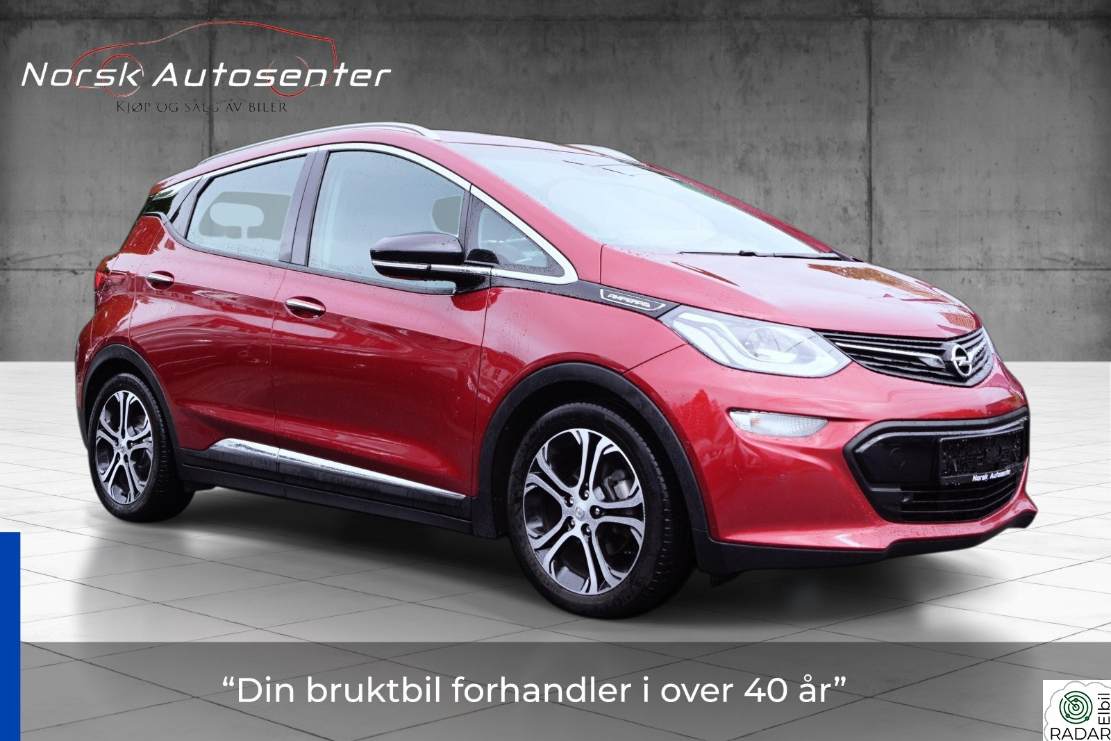OPEL Ampera-e -E 150KW | 1-EIER | LAV KM | R.KAM | S.HIS | BOSE ++
