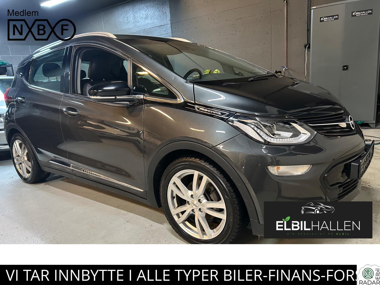 OPEL Ampera-e NORSK/KAMERA/CRUISE/APPLE/NYTT 64kW HOVEDBATTERI 2022++